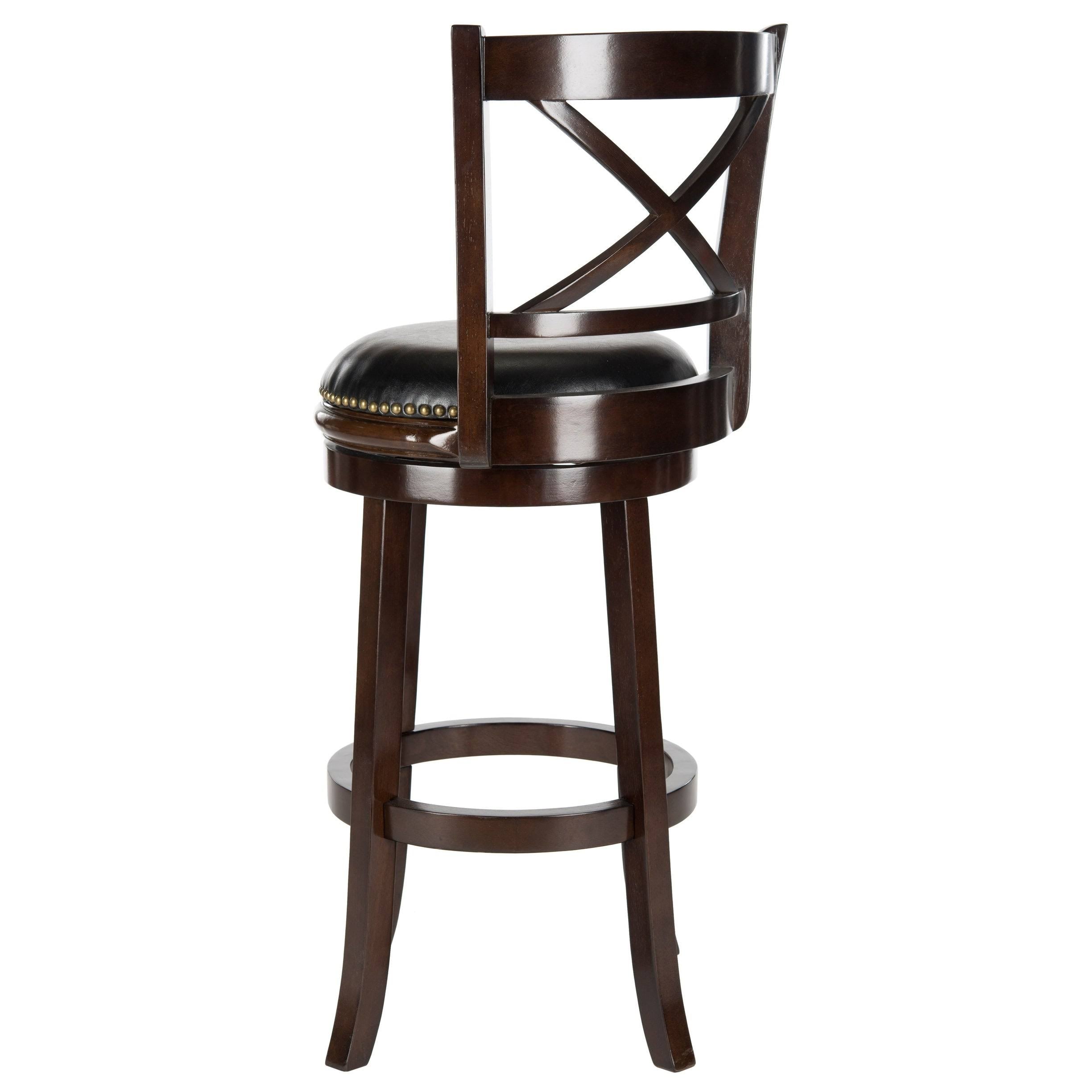 Swivel Bar Stool Cappuccino/Black B13675