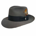 Caribou Fur Felt Fedora Hat I6042