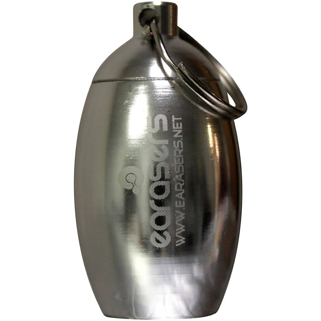 Medium Musicians Plugs and Carrying Case Bundle Silver V408