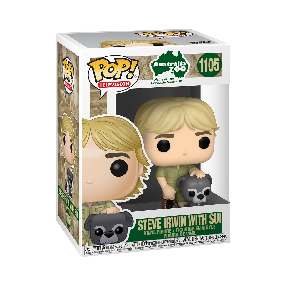 Steve Irwin with Sui Pop! Vinyl Figure X70787