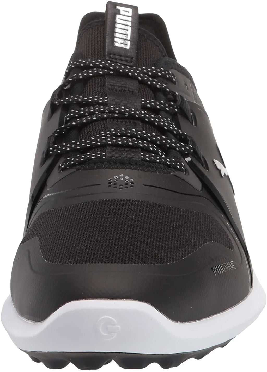 Puma Black Silver White Golf Shoe D90799