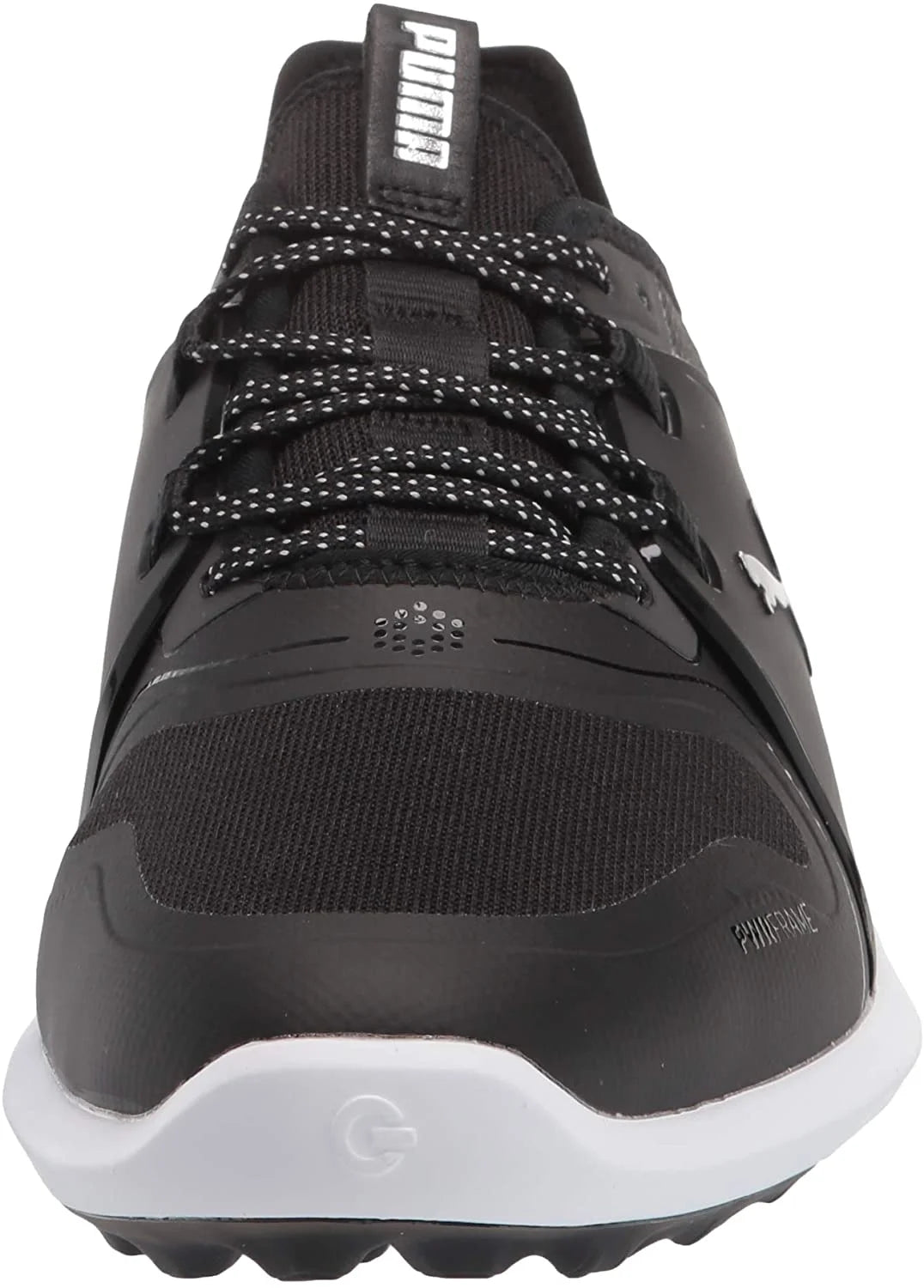 Puma Black Silver White Golf Shoe D90799