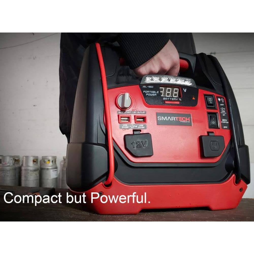 Power Station with Jump Starter and Air Compressor V360