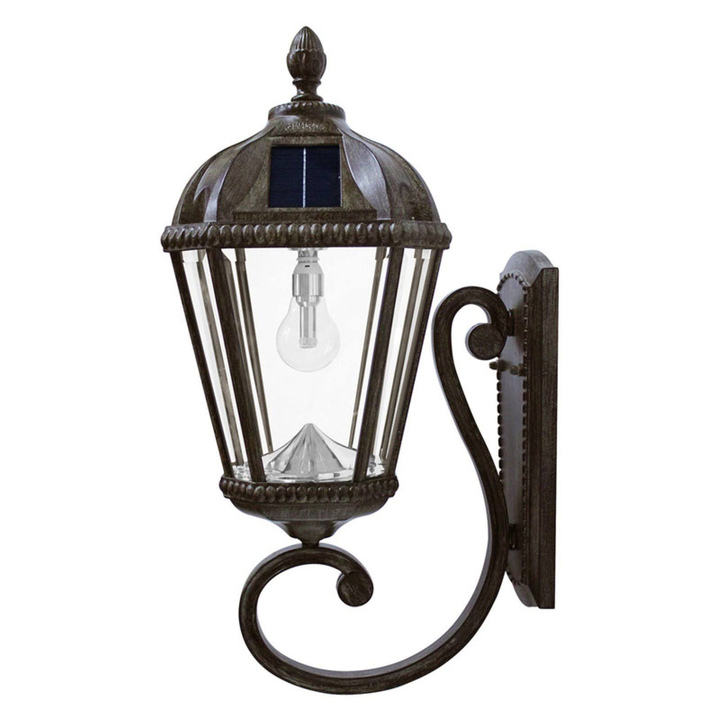 Bronze Royal Solar Light Wall Mount E66920