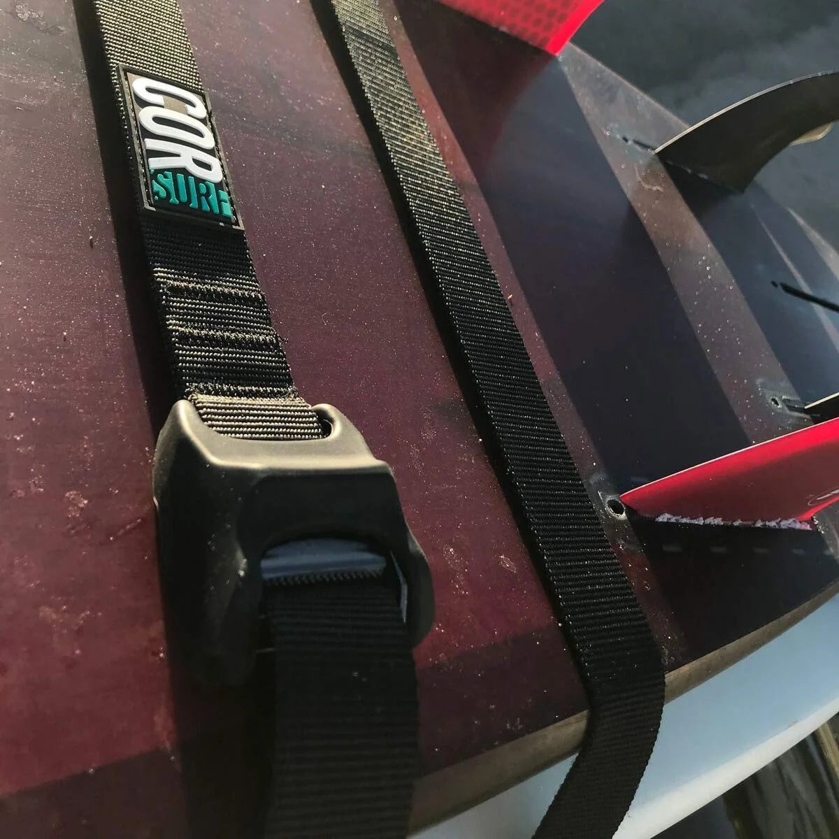 Tie Down Straps Silicon Surfboard Kayak Canoes SUP Surf Roof Rack 9 Feet P6299