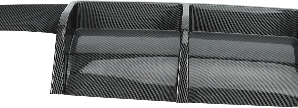3PCS Rear Bumper Diffuser Carbon Fiber Style R759