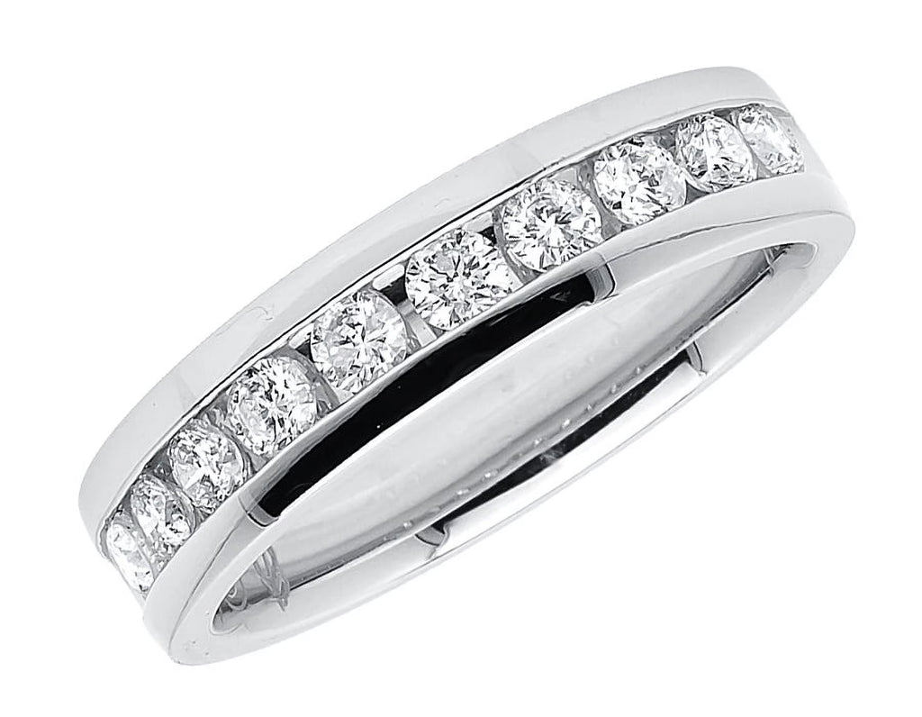 Mens 5.5mm Channel Diamond Band N9459