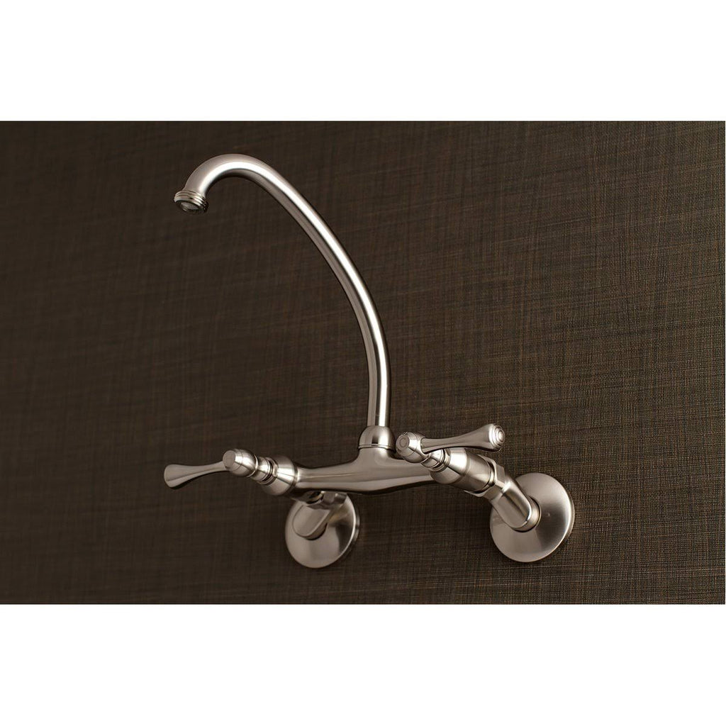 Oil Rubbed Bronze Adjustable Center Wall Mount Laundry Faucet T83709