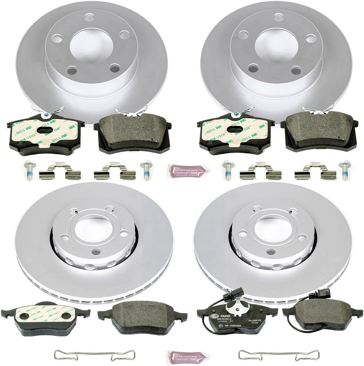 Front and Rear Euro-Stop Brake Kit N7778