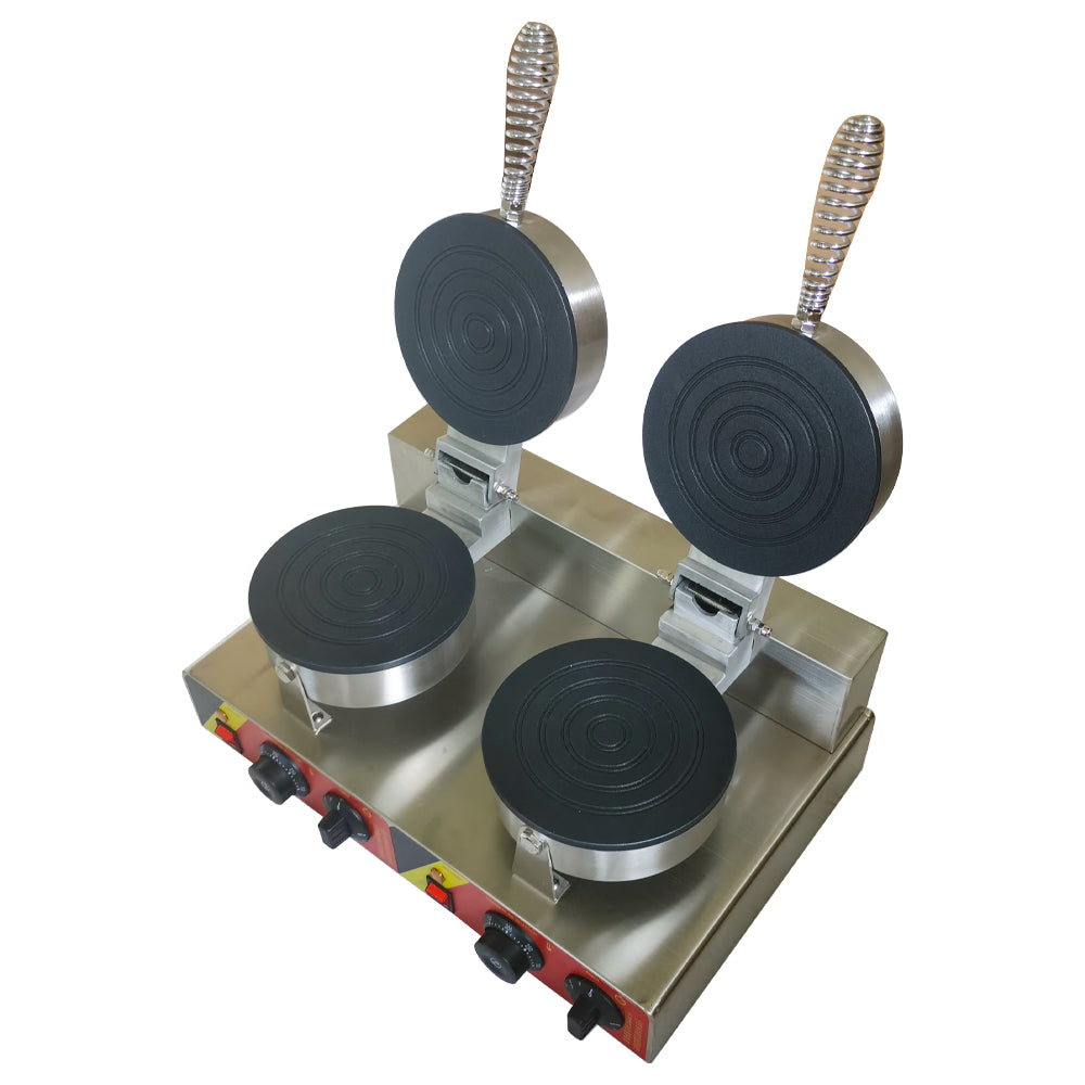 Dual Round Nonstick Electric Waffle Maker T57970