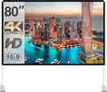 80 inch Portable Projector Screen with Stand and Carry Bag G14045