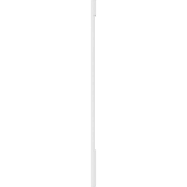 Two Equal Raised Panel PVC Pilaster with Capital and Base (Pair) E816892