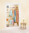 White Pack of 2 Closet Organizer System I547830