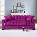 Black Faux Leather Recliners 3-Piece Set Z330