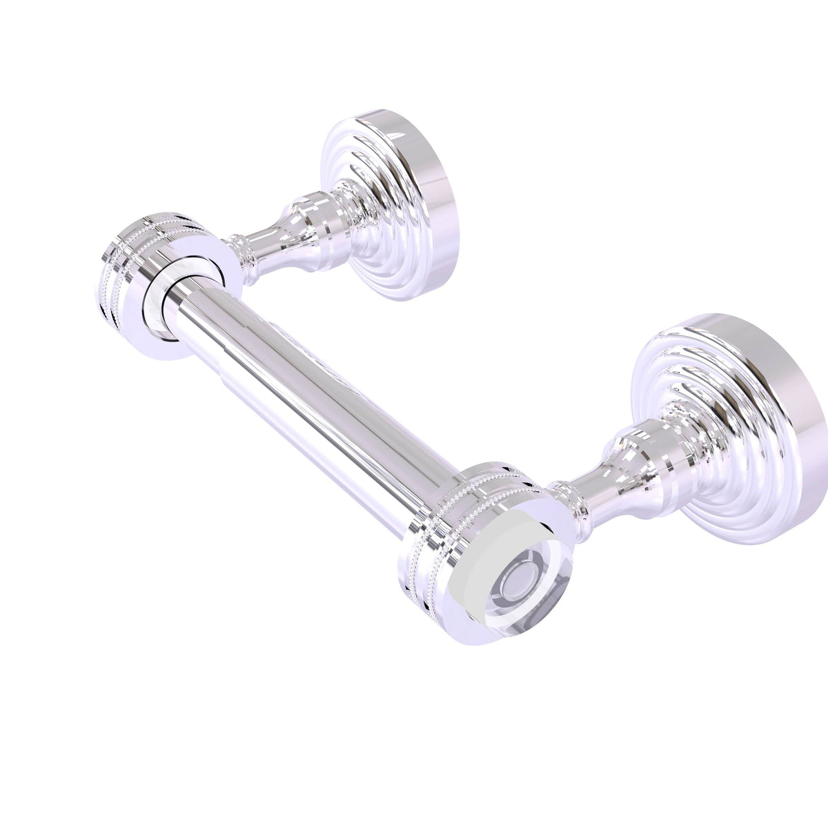 Polished Chrome Two Post Toilet Paper Holder S1806