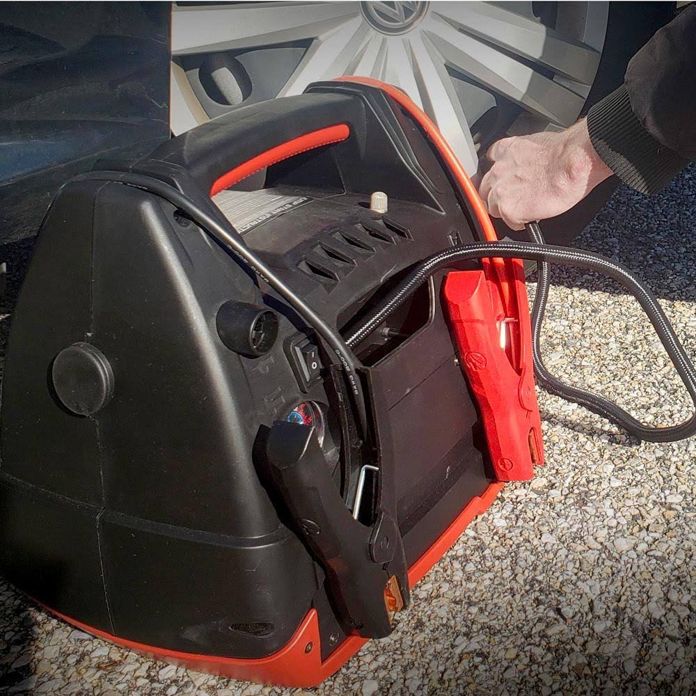 Power Station with Jump Starter and Air Compressor V360
