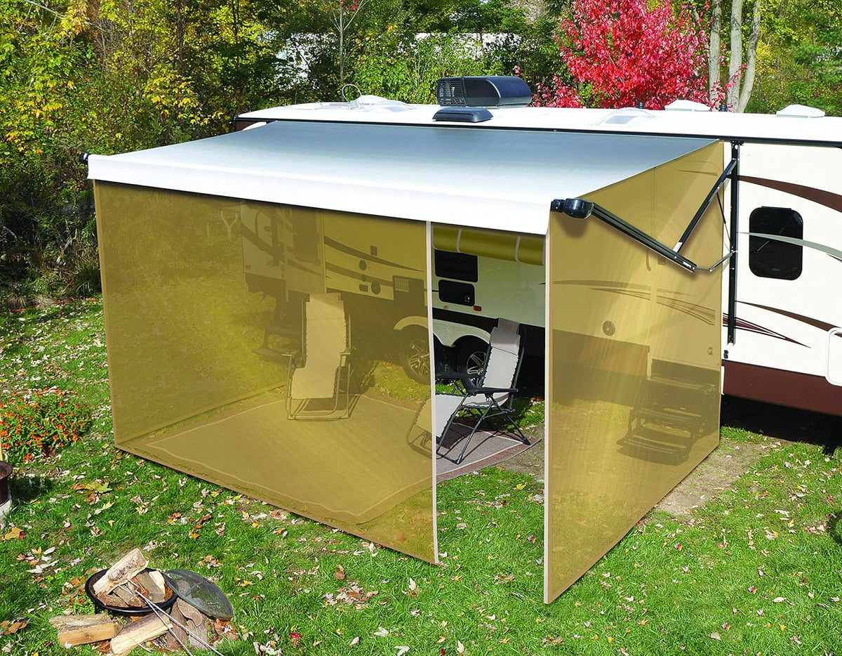 Screen Room for Awnings on 5th Wheel RVs, Travel Trailers and Motorhomes X643