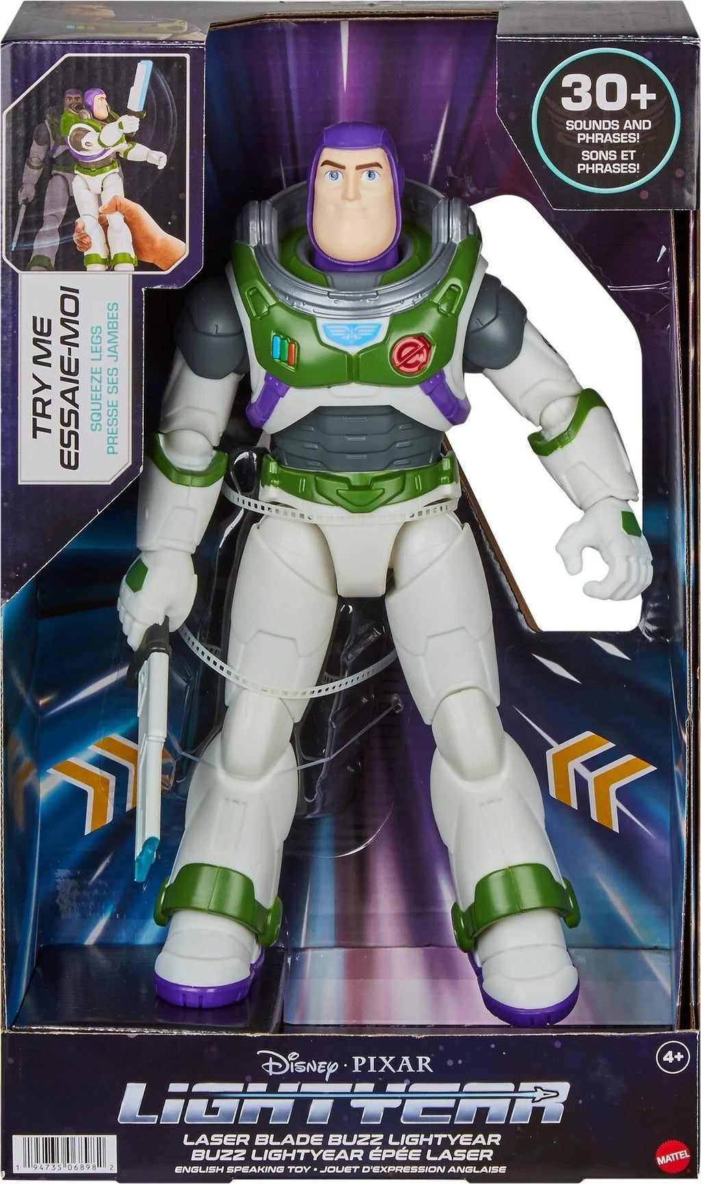 11.5 inch Buzz Action Figure with Light & Sound O7048