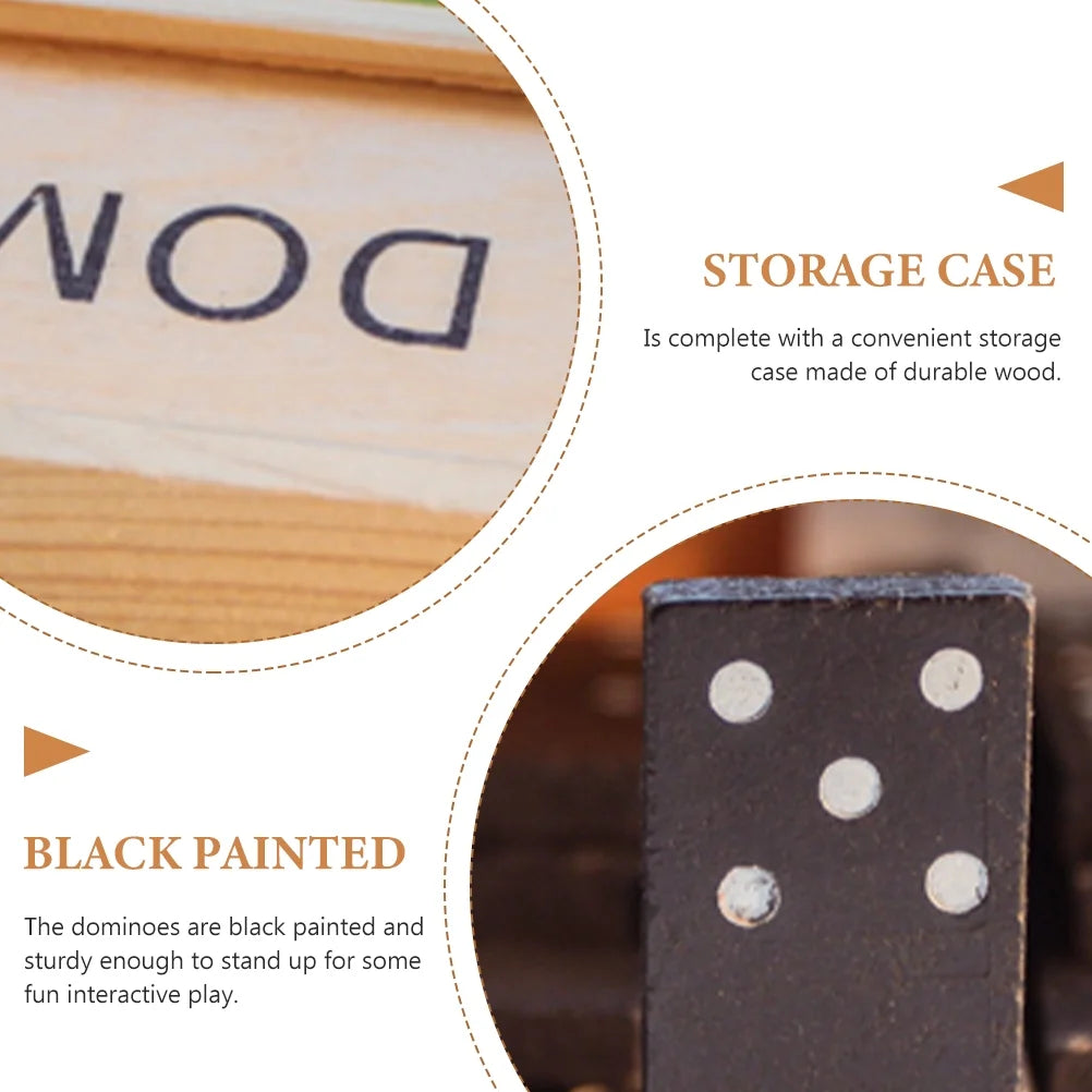 Wooden Domino Game Toy I404