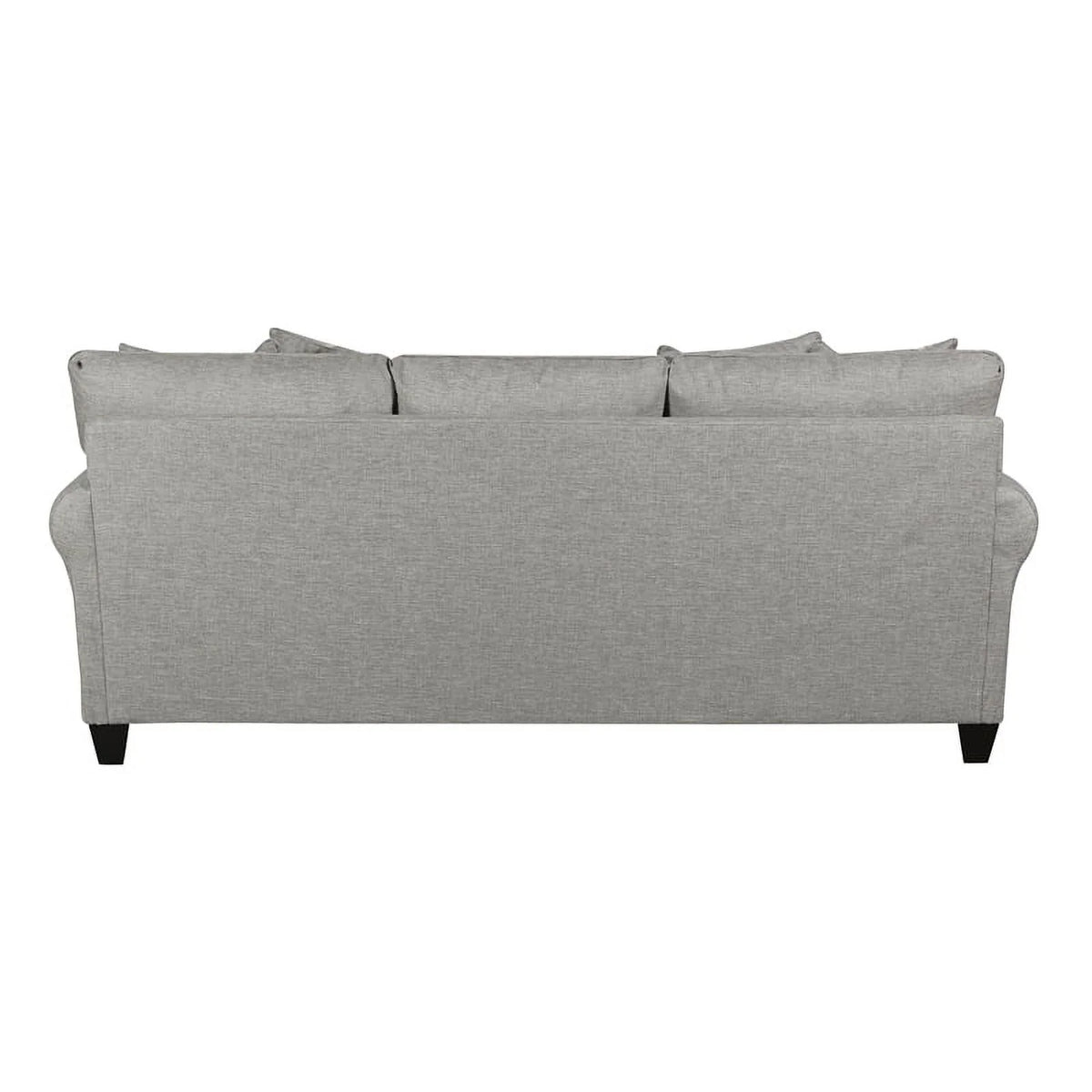 Gray Sofa with Accent Pillows G291