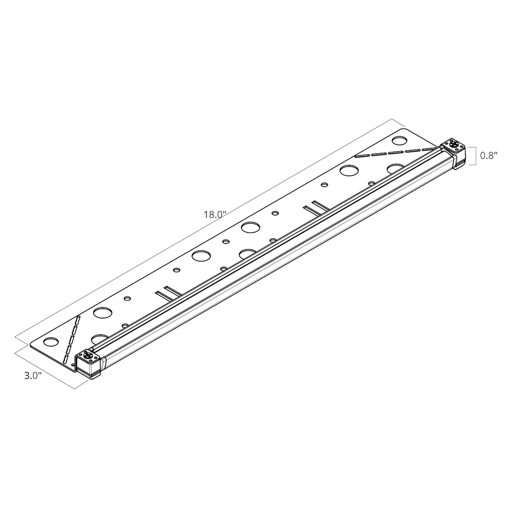 18x22 2700K LED Landscape Light B6168