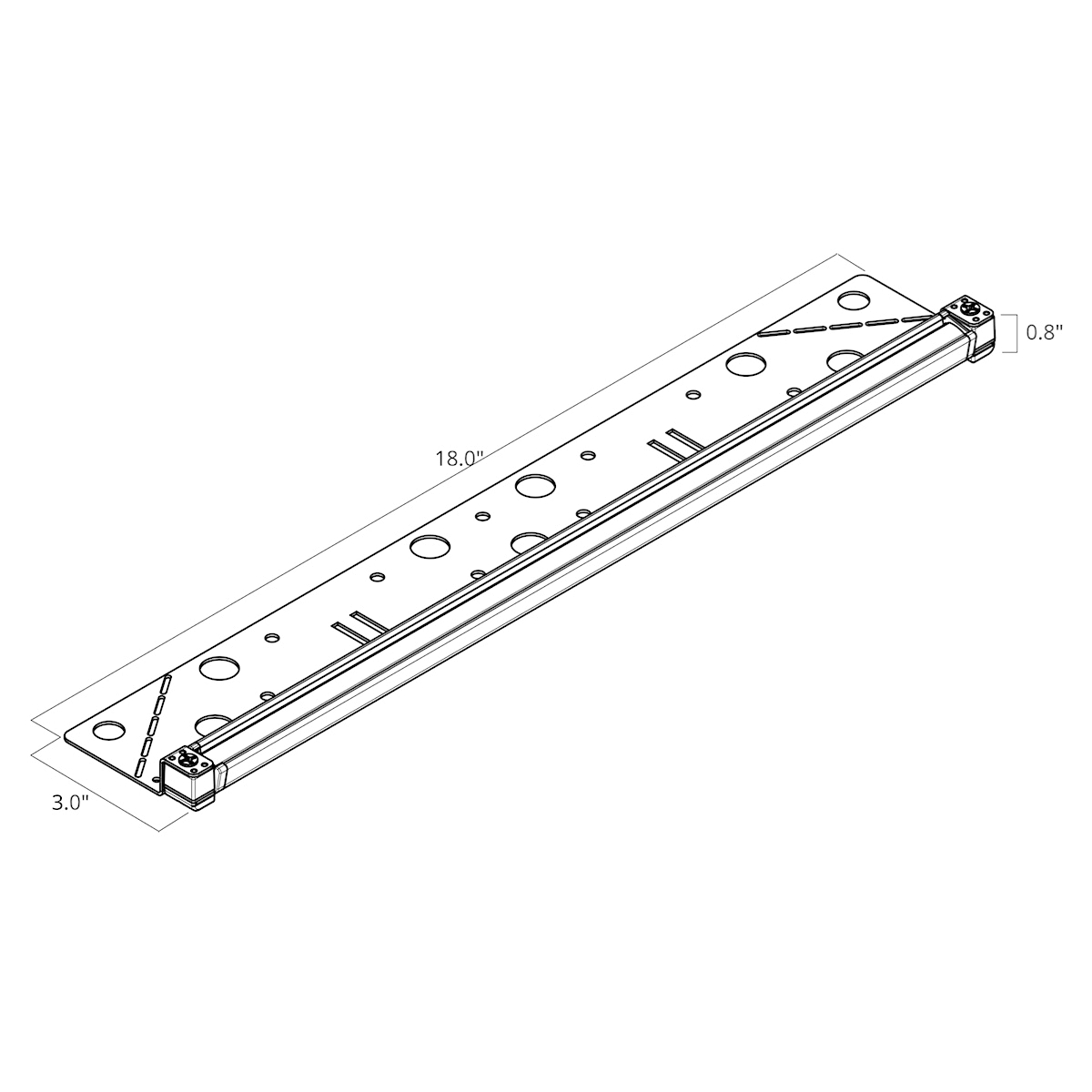 18x22 2700K LED Landscape Light B6168
