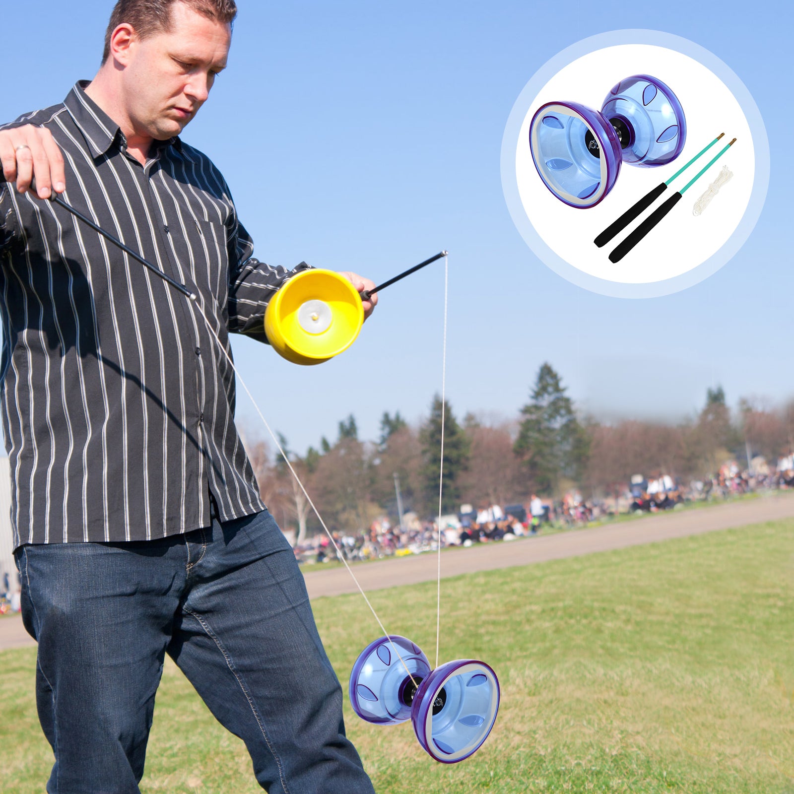 Chinese Yoyo Diabolo Toy H469905