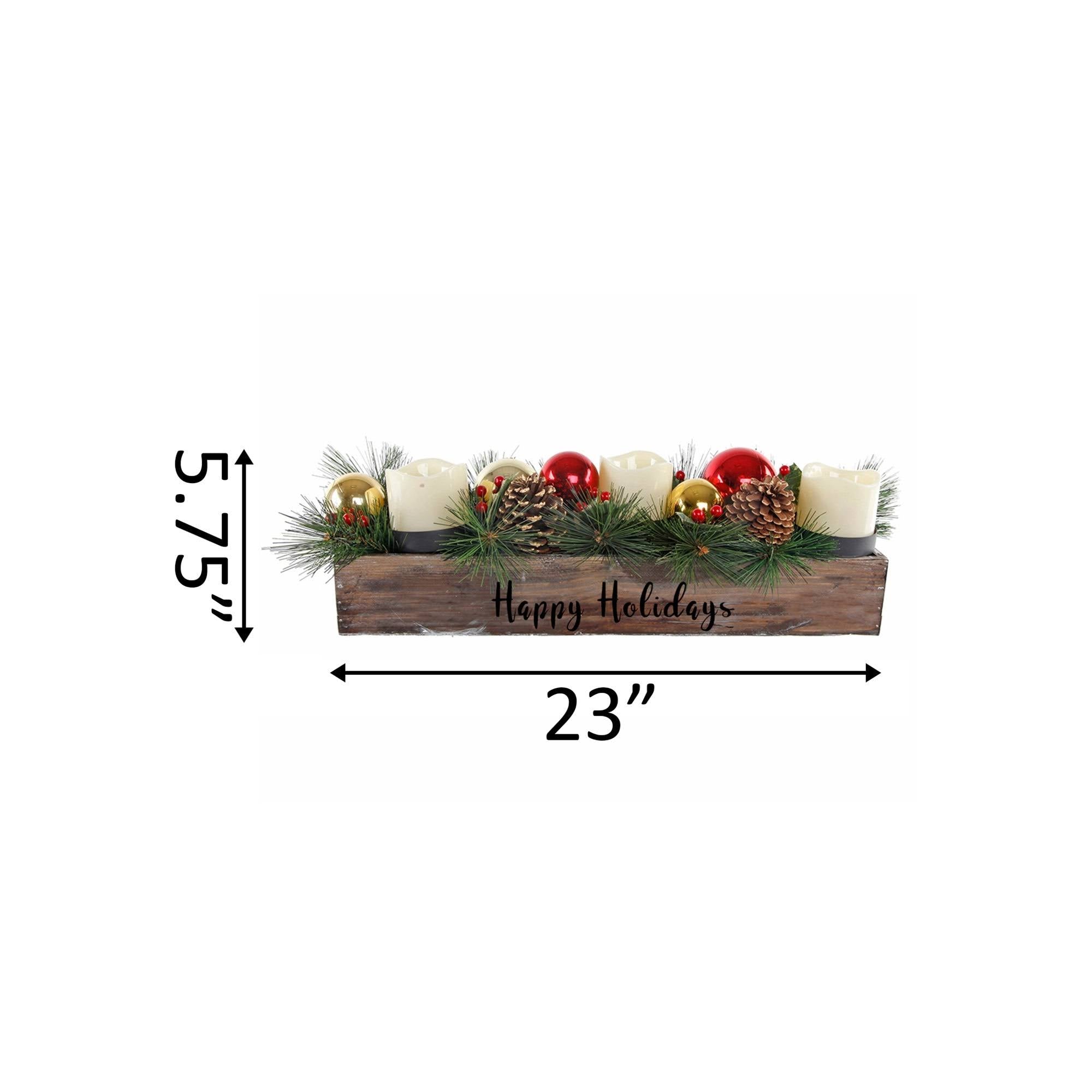 Brown Ledge Candle Holder H157126