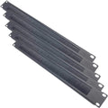 5 Pack 1U Brush Cable Manager Horizontal Rack Mount Cable Management Strip Panel for 19 Inch Server Rack Y68764