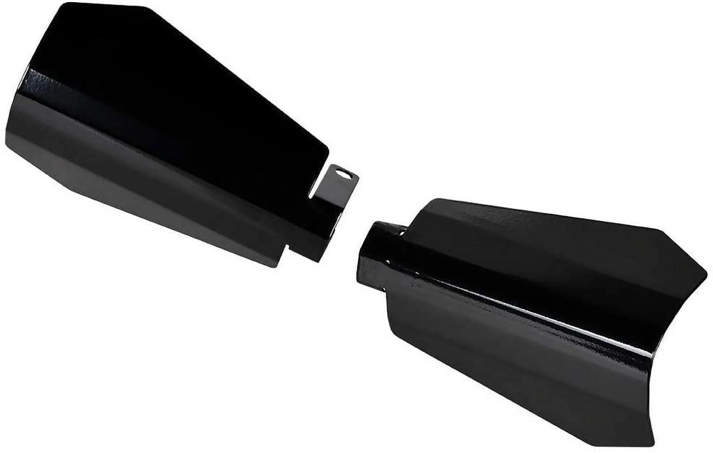 Black Stainless Steel Coffin Cut Hand Guards E32327