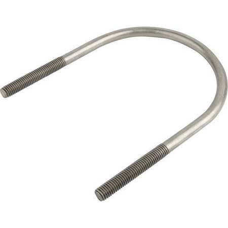 Ubolt, 1/4-20 X 1/2 X 22, Pipe Fit, SS316 P252212