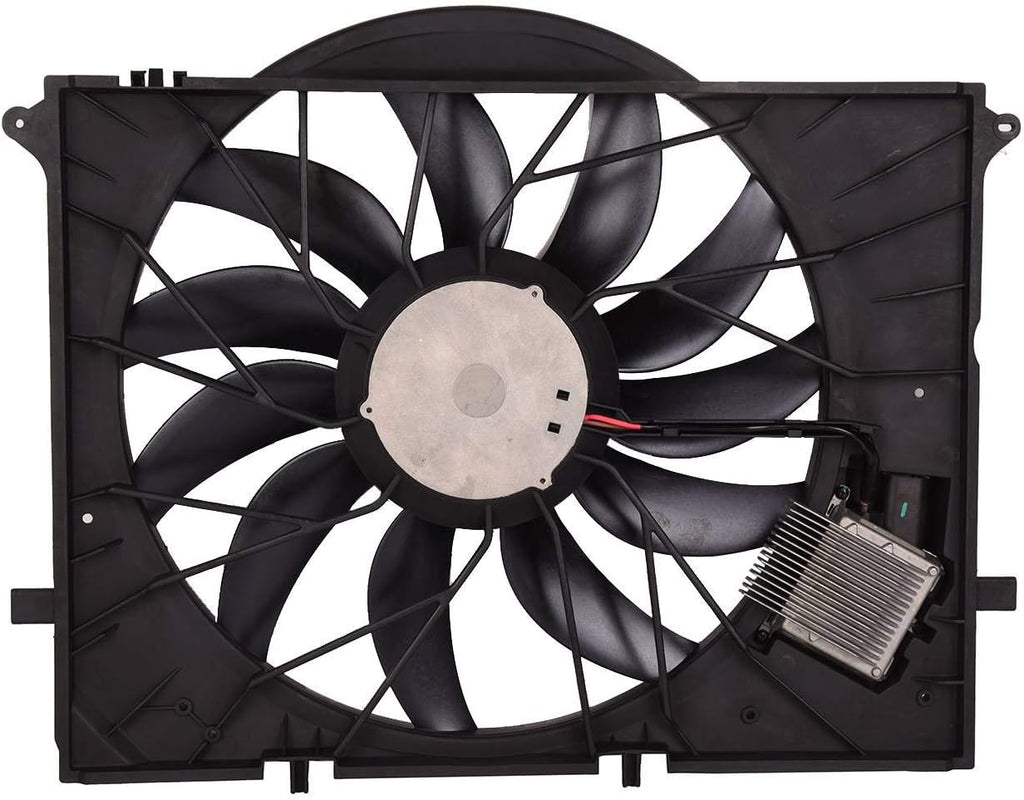 Auxiliary Brushless Cooling Fan Assembly for Mercedes Benz W220 S430 S500 S600 S65 CL500 CL55 SL63 A331