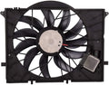 Auxiliary Brushless Cooling Fan Assembly for Mercedes Benz W220 S430 S500 S600 S65 CL500 CL55 SL63 A331