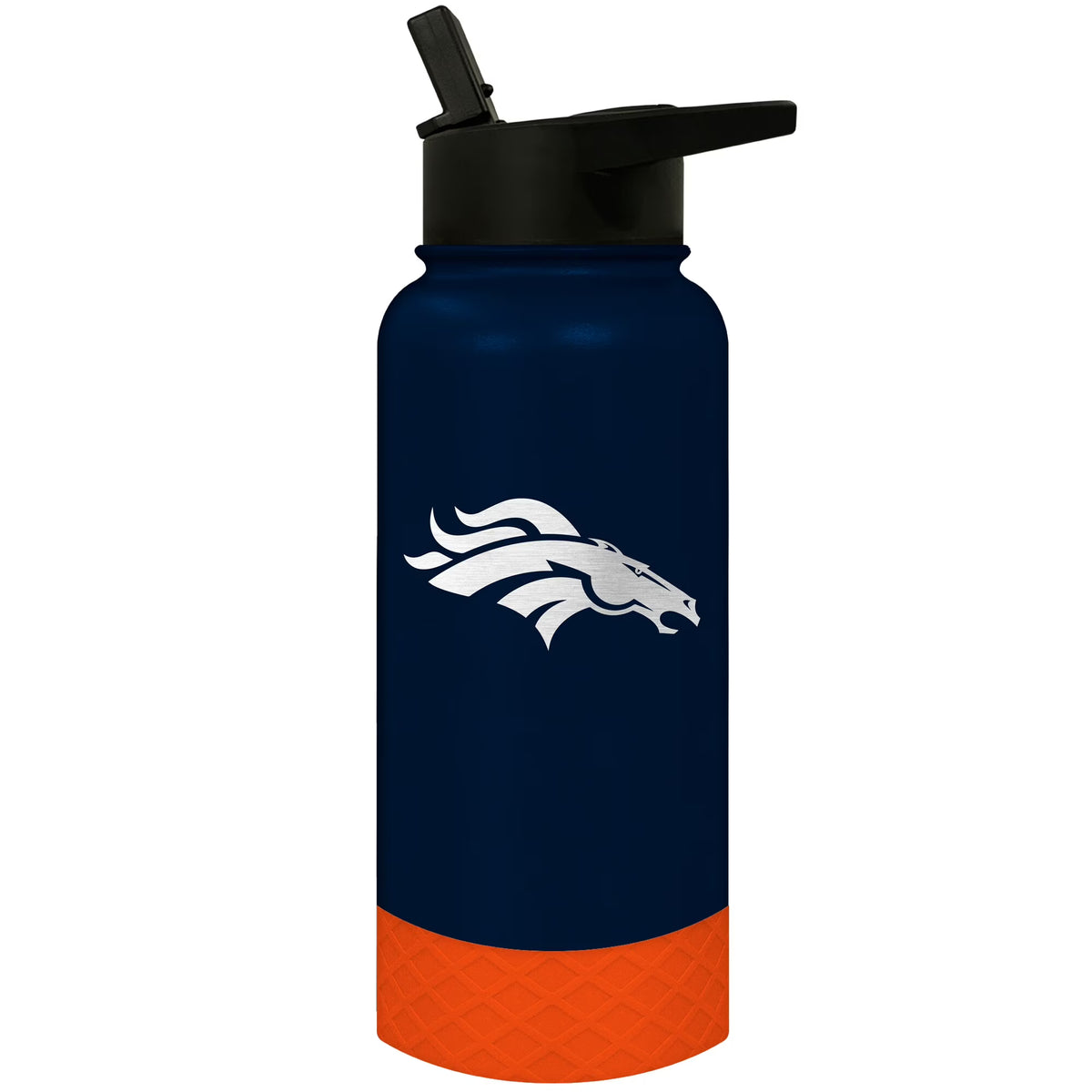Blue Orange Black Water Bottle D127