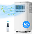 Portable Air Conditioner 5000BTU AC Unit Dehumidifier Window Kit Remote Control Z53108