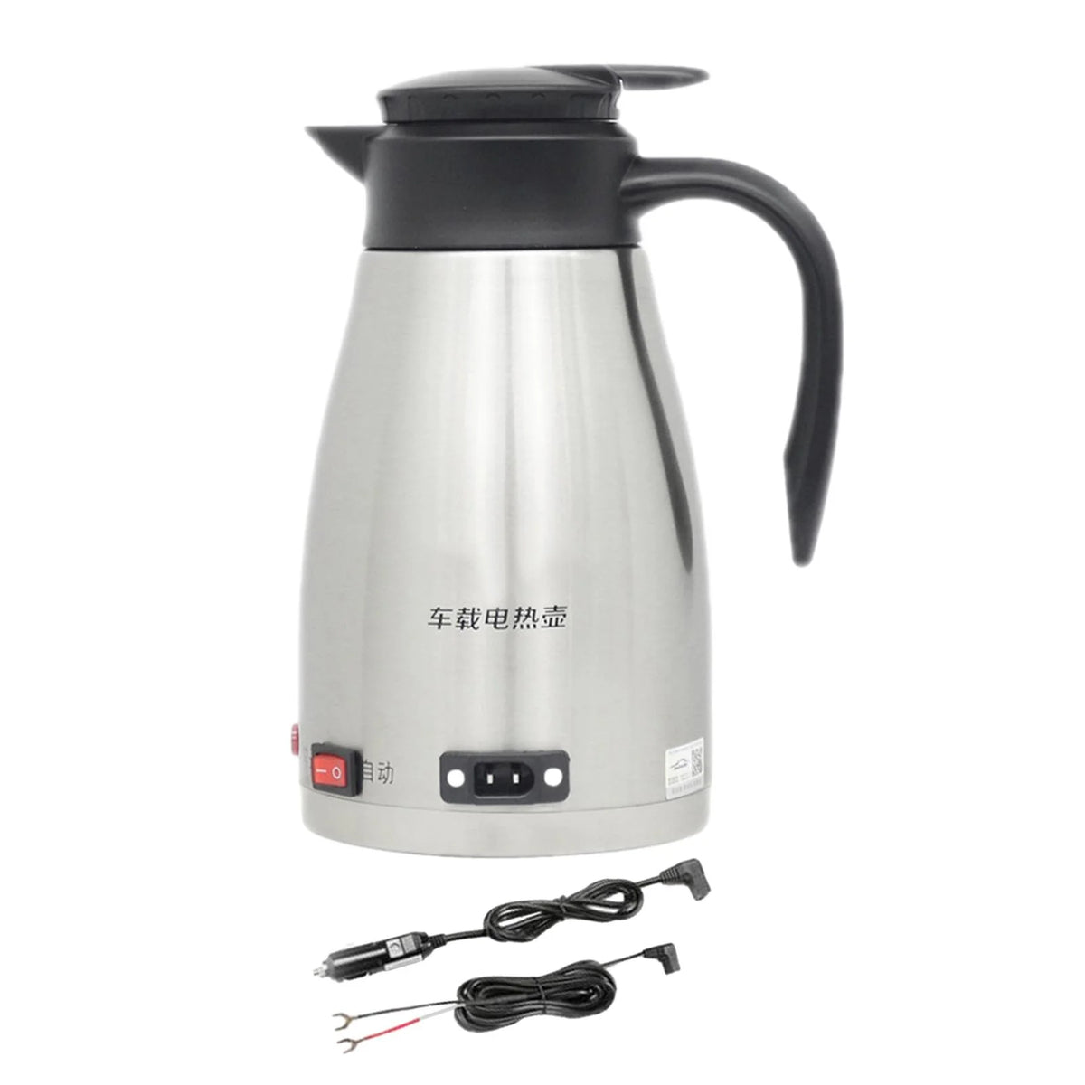 12V Stainless Steel Car Electric Kettle with Indicator Light H344602