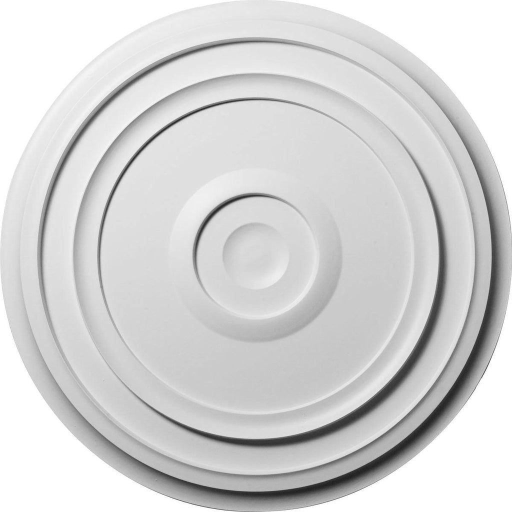 Traditional Reece Ceiling Medallion, Hand-Painted Bronze D237522