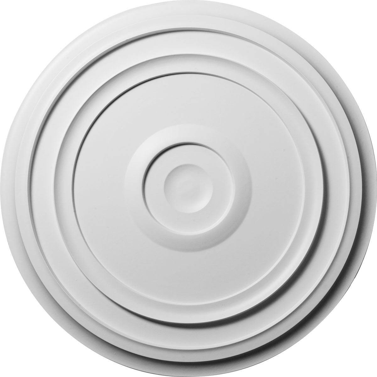 Traditional Reece Ceiling Medallion, Hand-Painted Bronze D237522