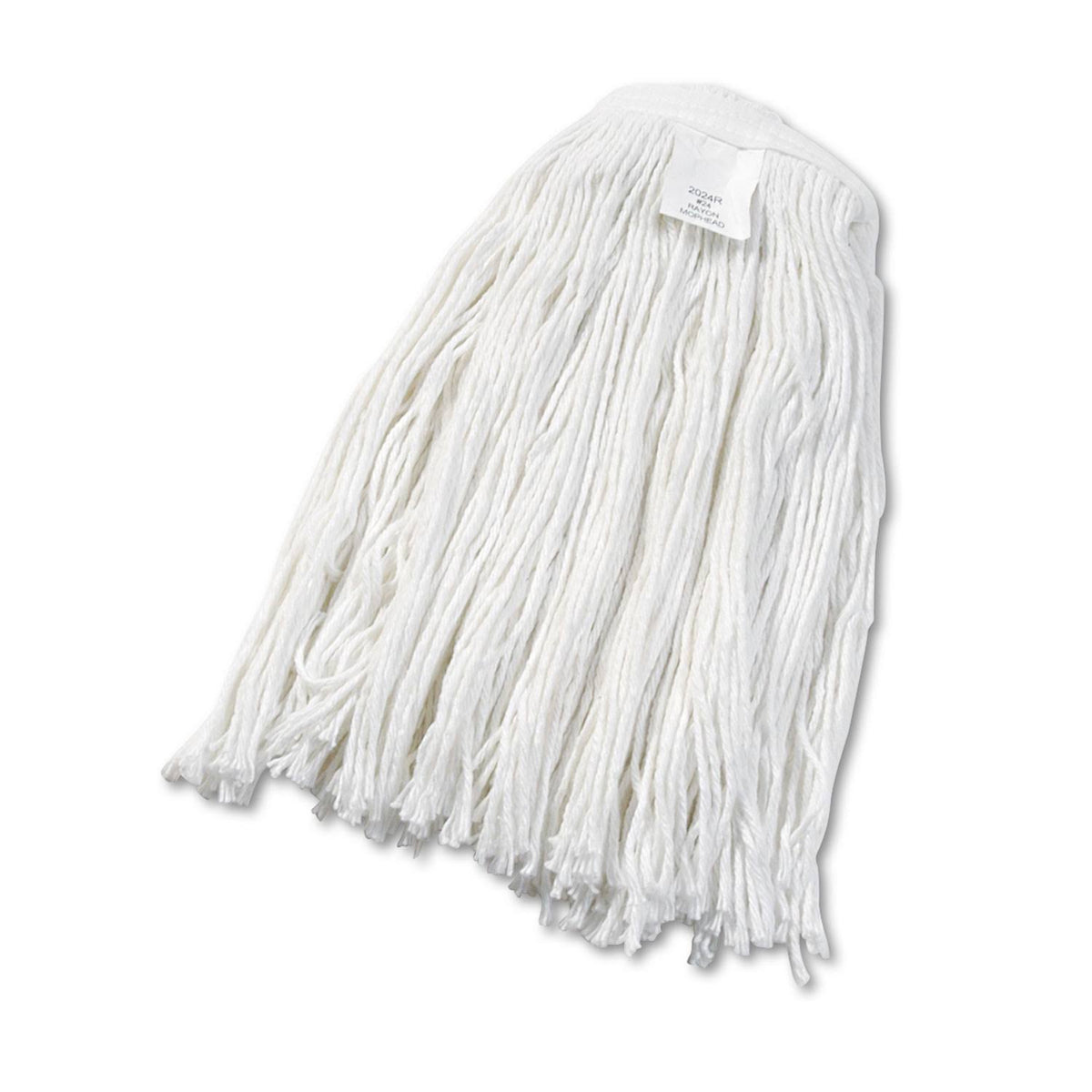 White Rayon Cut-End Wet Mop Head, 12/Carton R3464