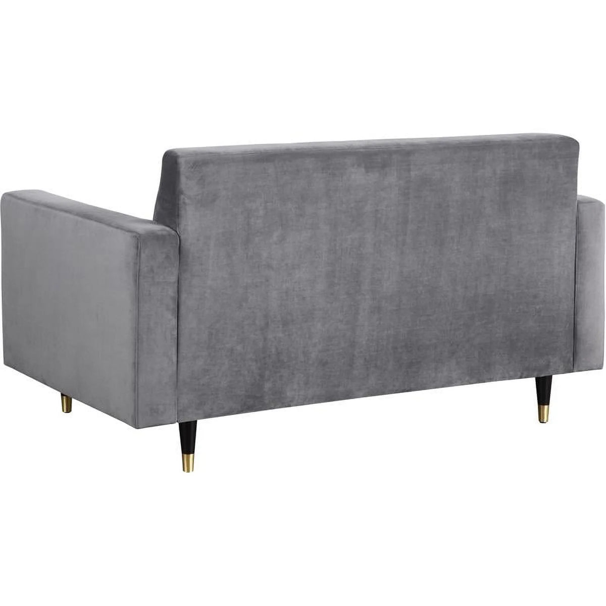 Contemporary Velvet Loveseat and Sofa T58771