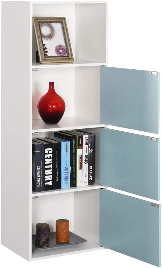 3 Door Cabinet, White/Sea Foam U940
