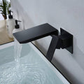 Single Handle Wall Mount Waterfall Bathroom Sink Faucet D79443