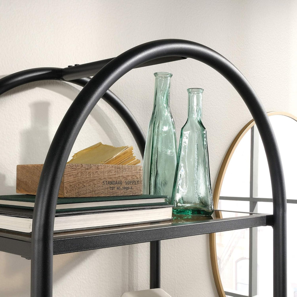 Black Open Shelving S4417
