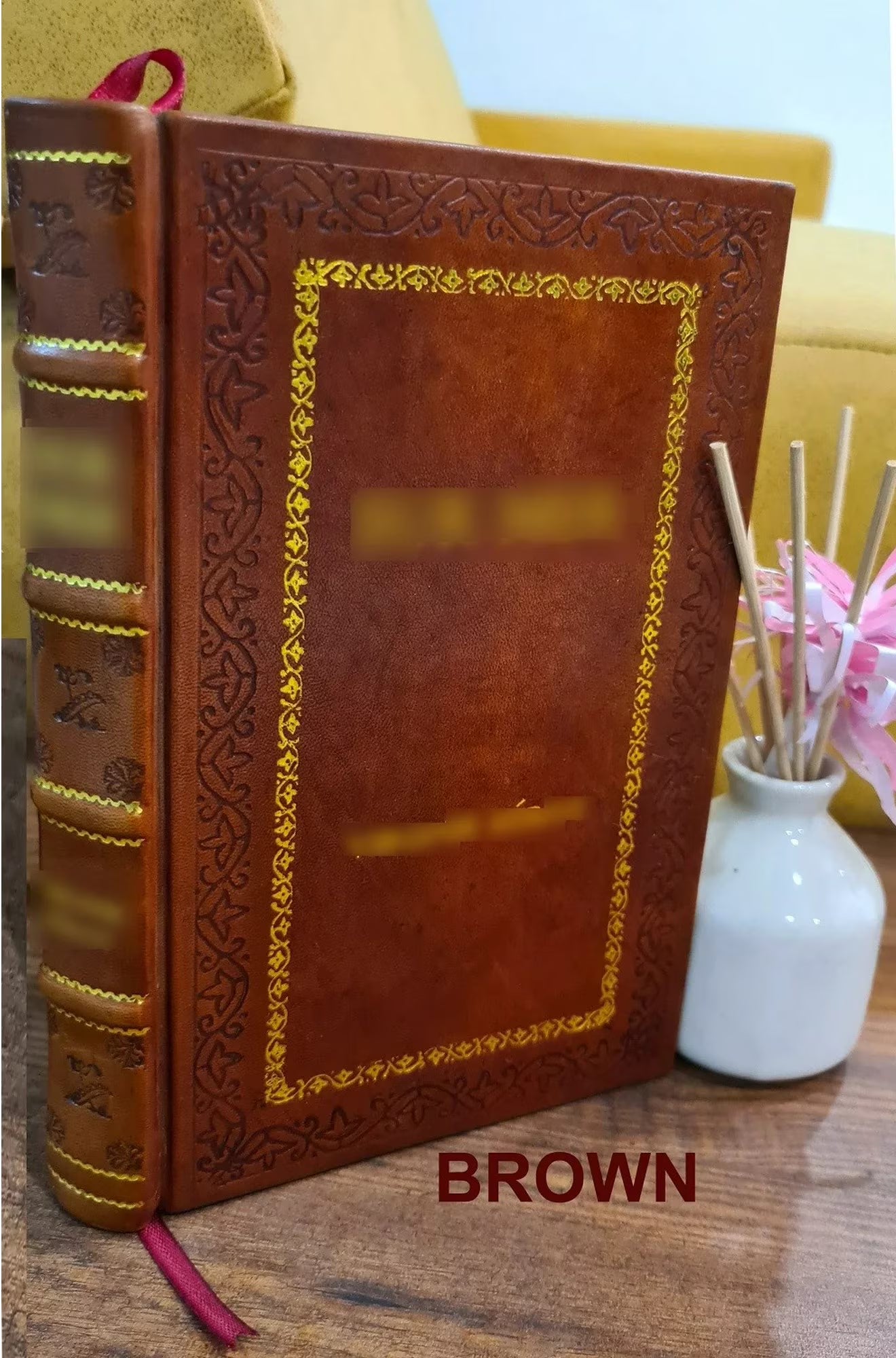 Premium Leather Bound Book H413