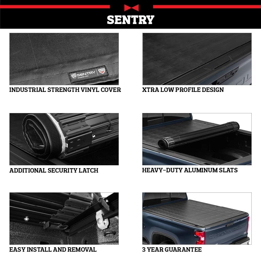 Hard Rolling Truck Bed Tonneau Cover for Toyota Tundra 6' 7" Bed F50496