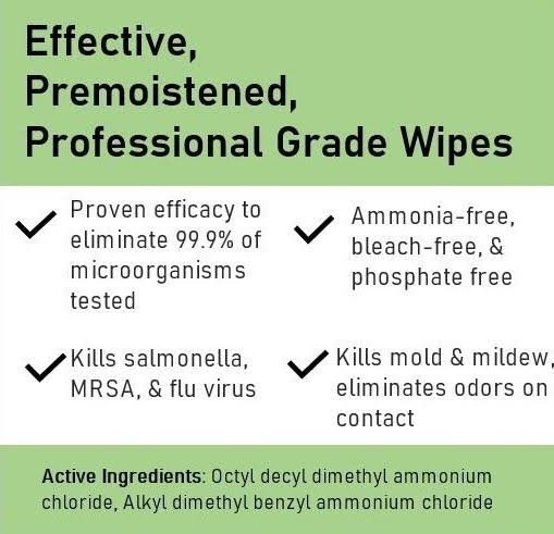 800ct Surface Disinfectant Wipes M4377