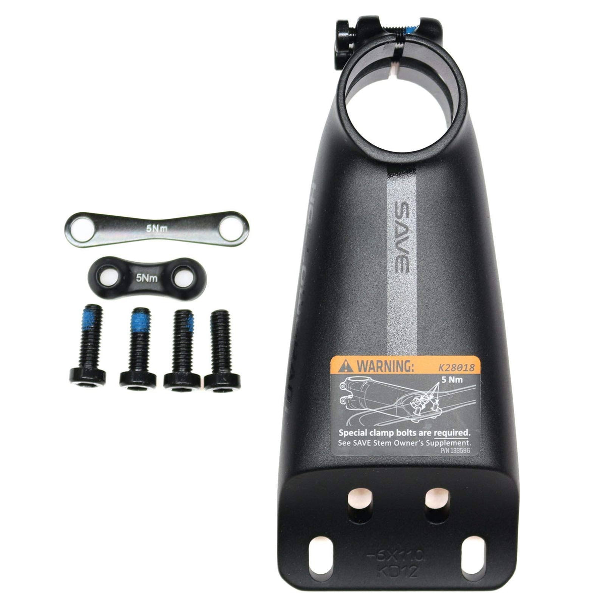 Black 100mm Stem B476280