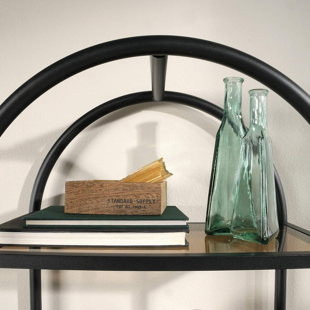 Black Open Shelving S4417