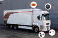 Blind Spot Detection Ultrasonic Sensor Monitoring System for Truck Trailer T47640
