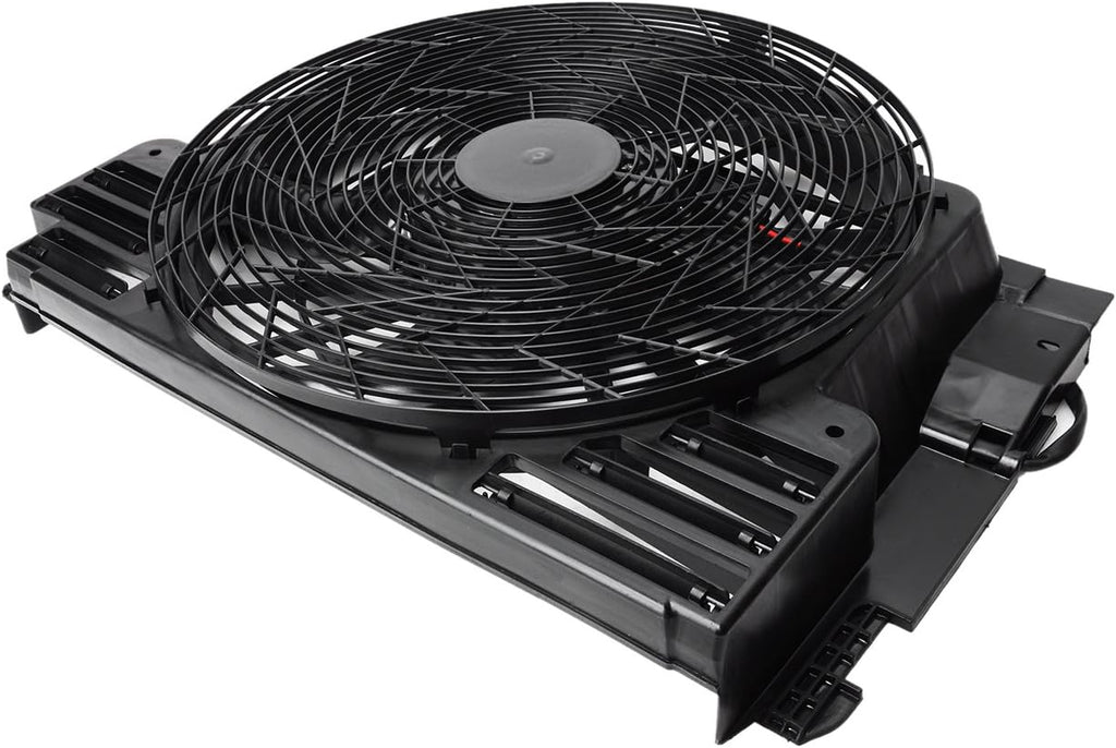 Auxiliary Condenser Brushless Cooling Fan Assembly for BMW X5 2000-2006 E221600